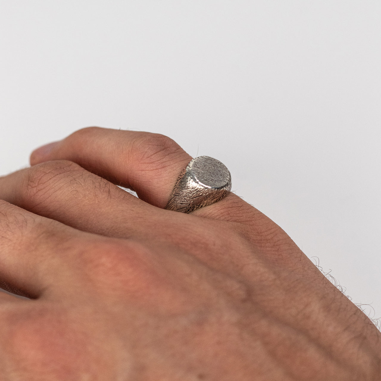 925 Silber WILD Pinky Ring- GrassArt