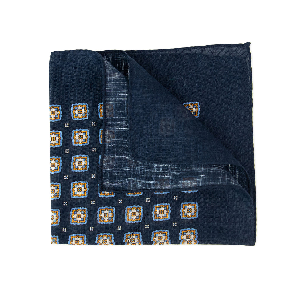 Alter Knabe Einstecktuch im Paisley Piazza Muster 