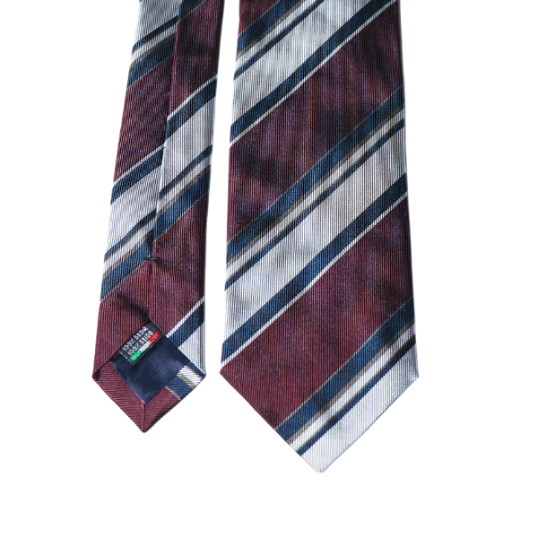 3-Fold Tie Alter Knabe - Bordeaux Regiment