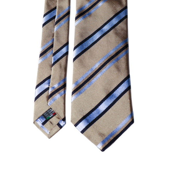 3-Fold Tie Alter Knabe - Gold Regiment gewebt