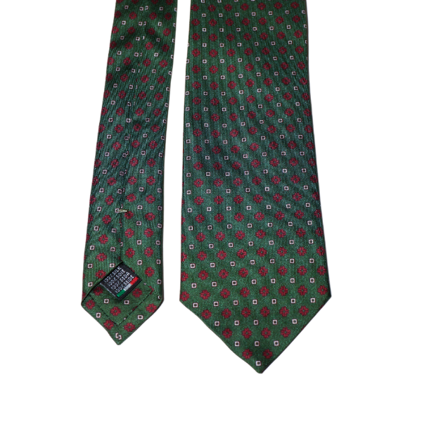 3-Fold Tie Alter Knabe - Lux Green
