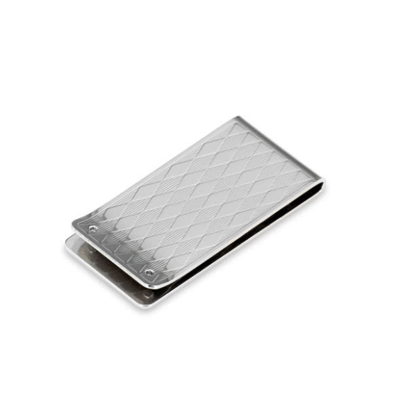 Geldscheinklammer - Rauten