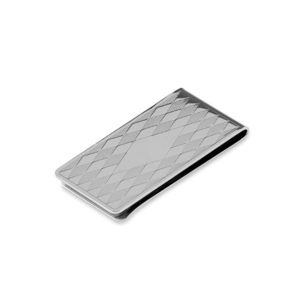 Geldscheinklammer - Rauten