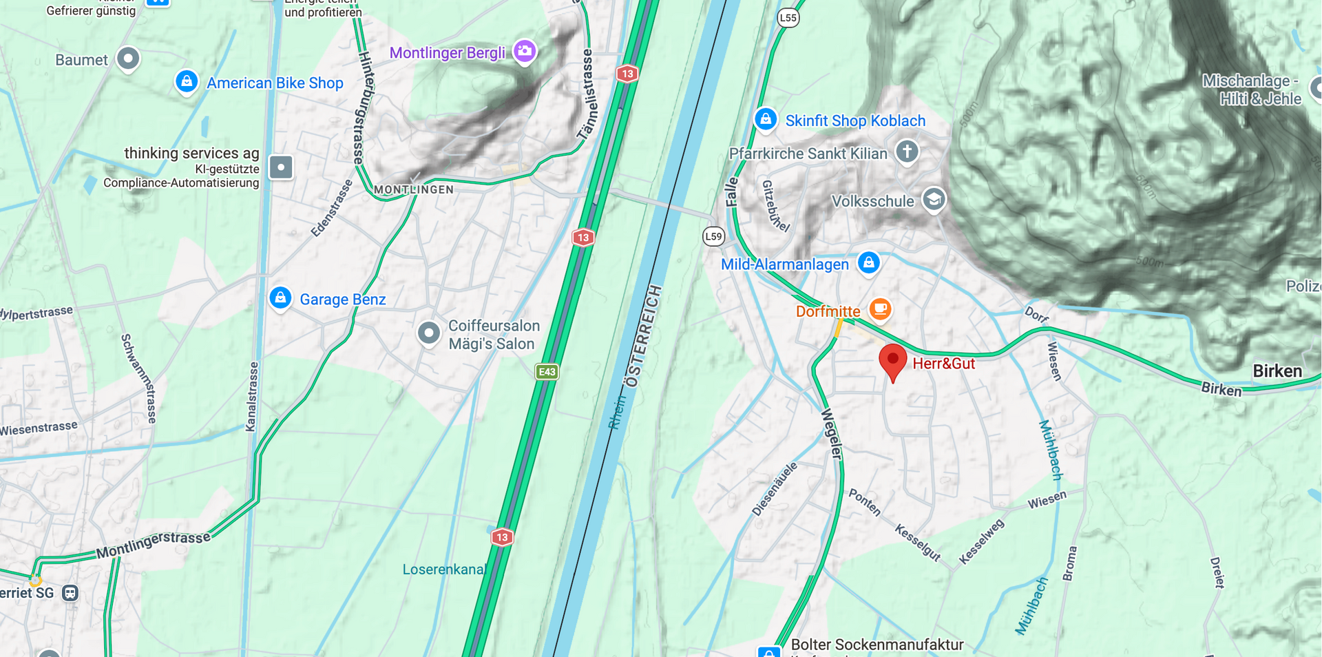 Herr&Gut Google Maps