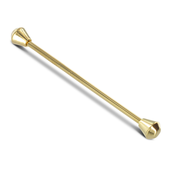 Kragennadel - vergoldet