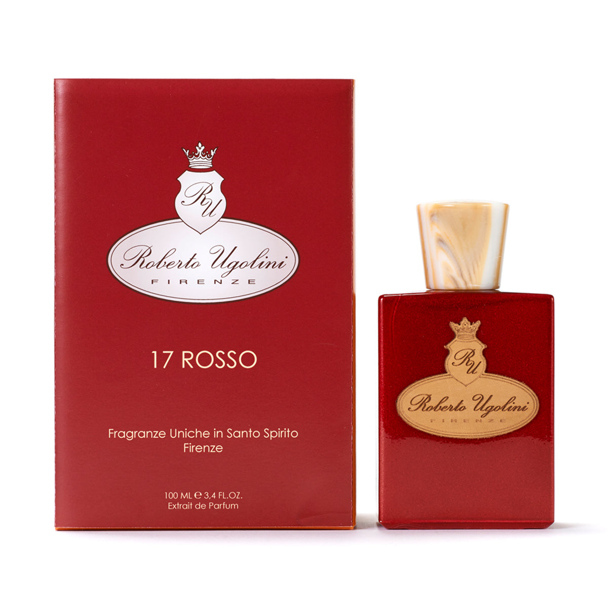 Roberto Ugolini 17 Rosso feinste Nischendüfte Hochqualitative Parfums Deutschland Österrereich Schweiz Duftcharakter orientalisch holzig floral Luxus in Vorarlberg Geschenkideen