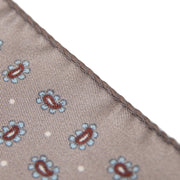 Alter Knabe Einstecktuch Girgio aus Seide Rückseite Naht