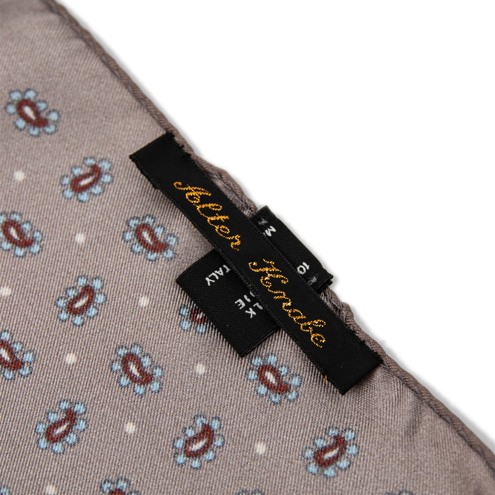 Alter Knabe Logo Einstecktuch Girgio 100 % Seide