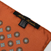 Alter Knabe Logo Einstecktuch ARANCIA 100 % Seide