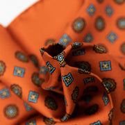 Alter Knabe Einstecktuch ARANCIA Seide gewickelt