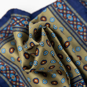 Alter Knabe Einstecktuch VERDE OLIVIA Seide gewickelt