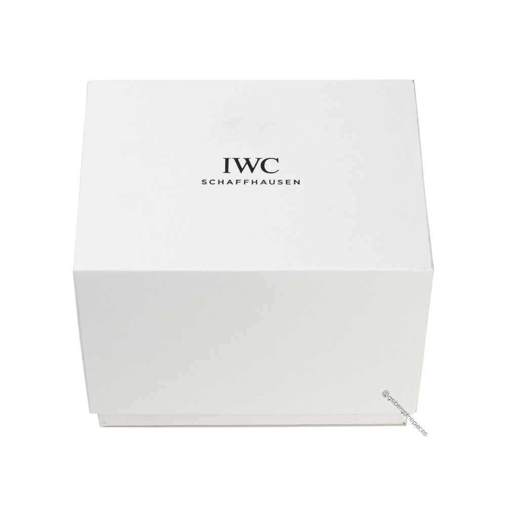 Limited edition IWC Le Petite Prince watch  blue sunburst dail  stainless steel perfect daily watch