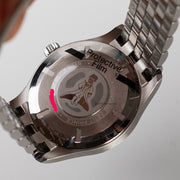 Limited edition IWC Le Petite Prince watch  blue sunburst dail  stainless steel perfect daily watch